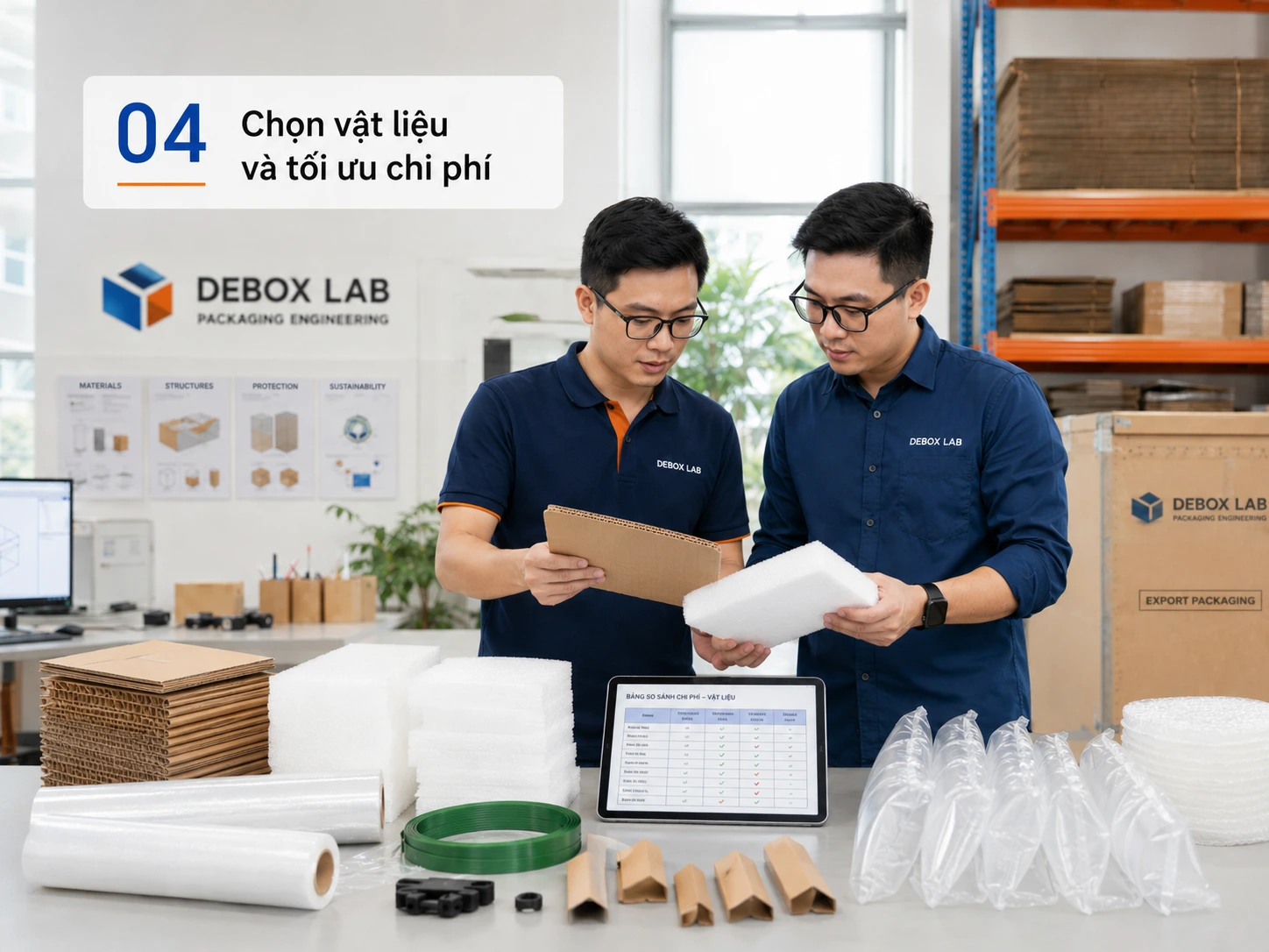 Hỗ trợ vận hành đóng gói