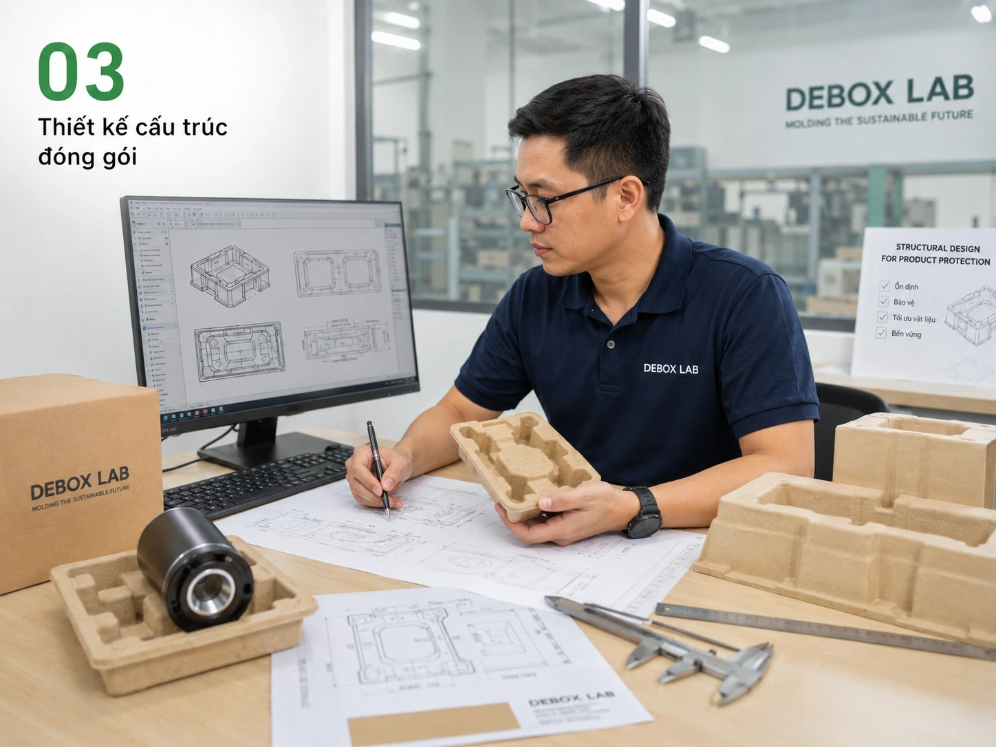 Thiết kế cấu trúc đóng gói