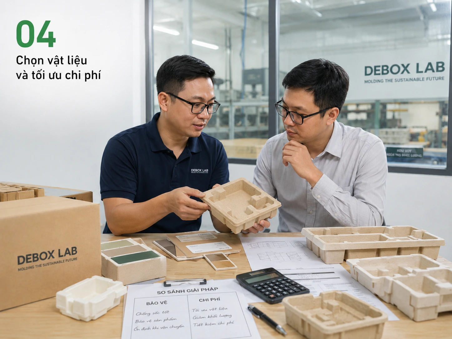 Chọn vật liệu và tối ưu chi phí